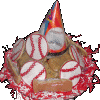 Baseball Cookie Platter
